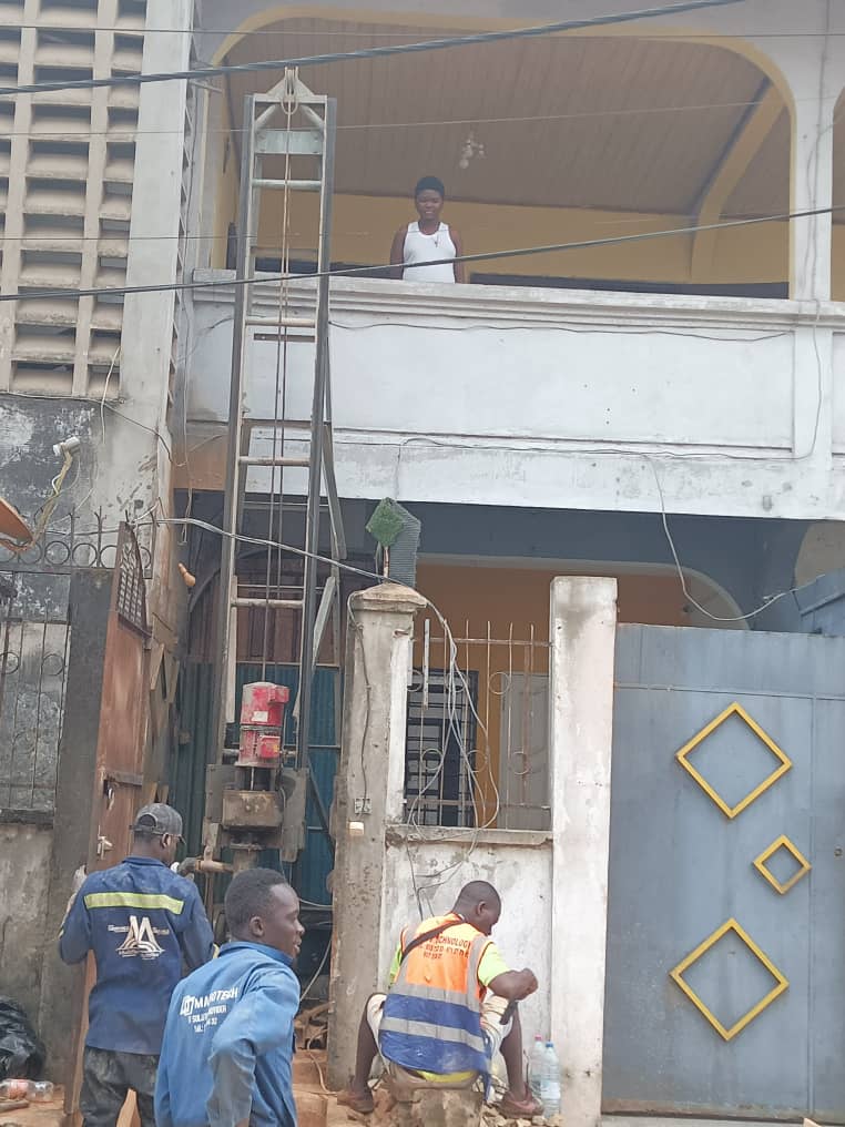 Échafaudage façade